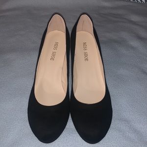 Women Black High Heel Dress Shoes